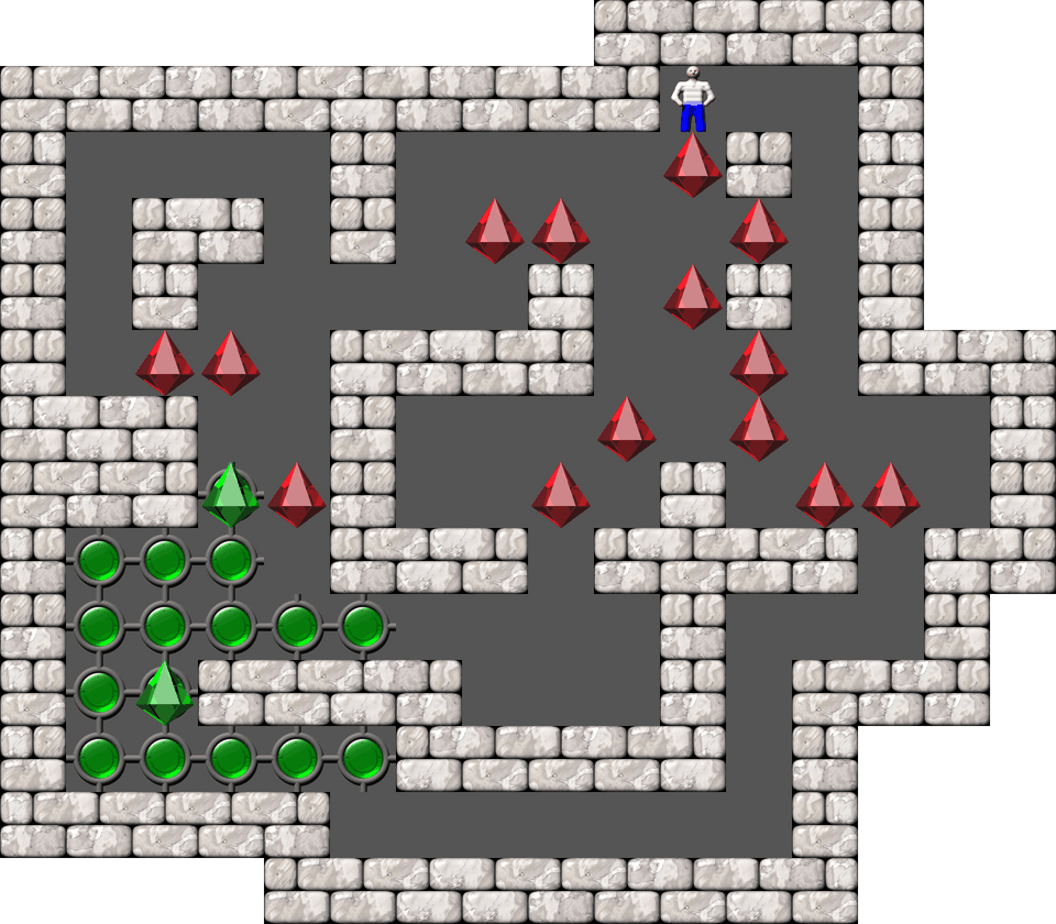 Sokoban Zbigniew Kornas level 27